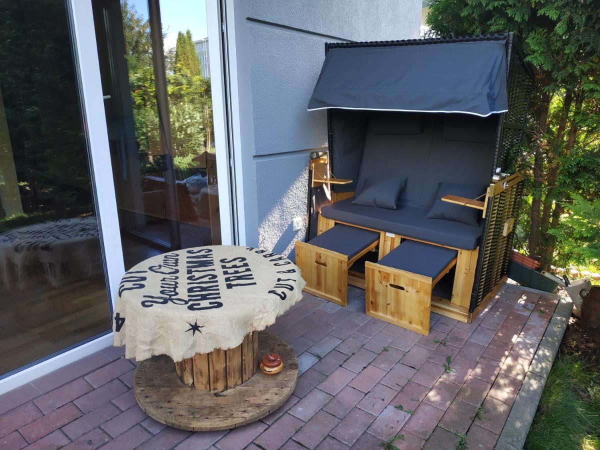 Ferienwohnung Przytulna Kawalerka Z Ogrodem Danzig Exterior foto